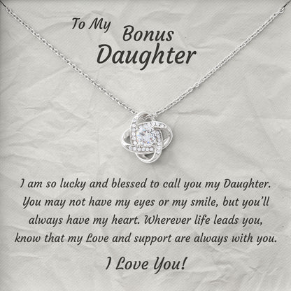 To My Daughter Gifts Necklace