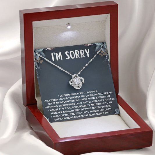 I'm Sorry For Hurting You Neckace, Forgive Me Gifts, Valentine, Birthday, Anniversary Gift, Apologize Gifts