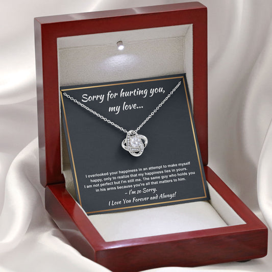 I'm Sorry For Hurting You Neckace, Forgive Me Gifts, Valentine, Birthday, Anniversary Gift, Apologize Gifts