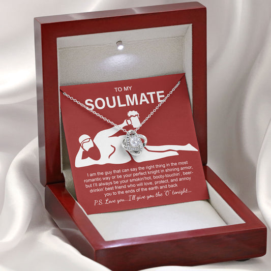 To My Soulmate Necklace Gift Box
