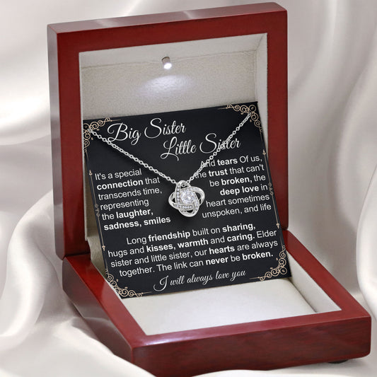 To My Big Sister Necklace Jewelry Gift for Special Occasions