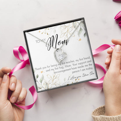 To My Mom Jewelry Gift for Mother