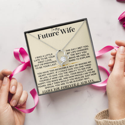 To My Beautiful Wife Jewelry Gift for Anniversary