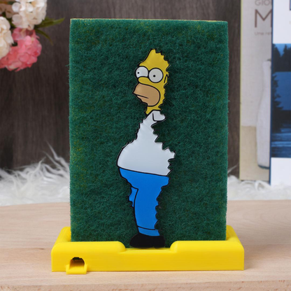 Homer Simpson Sponge Holder 3D Printed