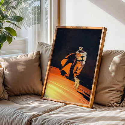 Omni Man Space Matte Vertical Poster