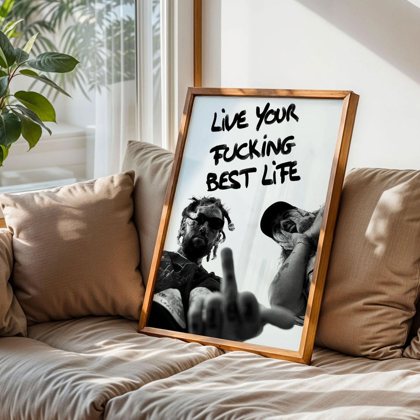 Live Your Best Fucking Life Poster