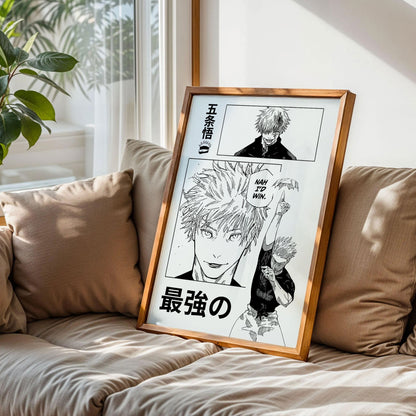 Satoru Gojo Anime Art