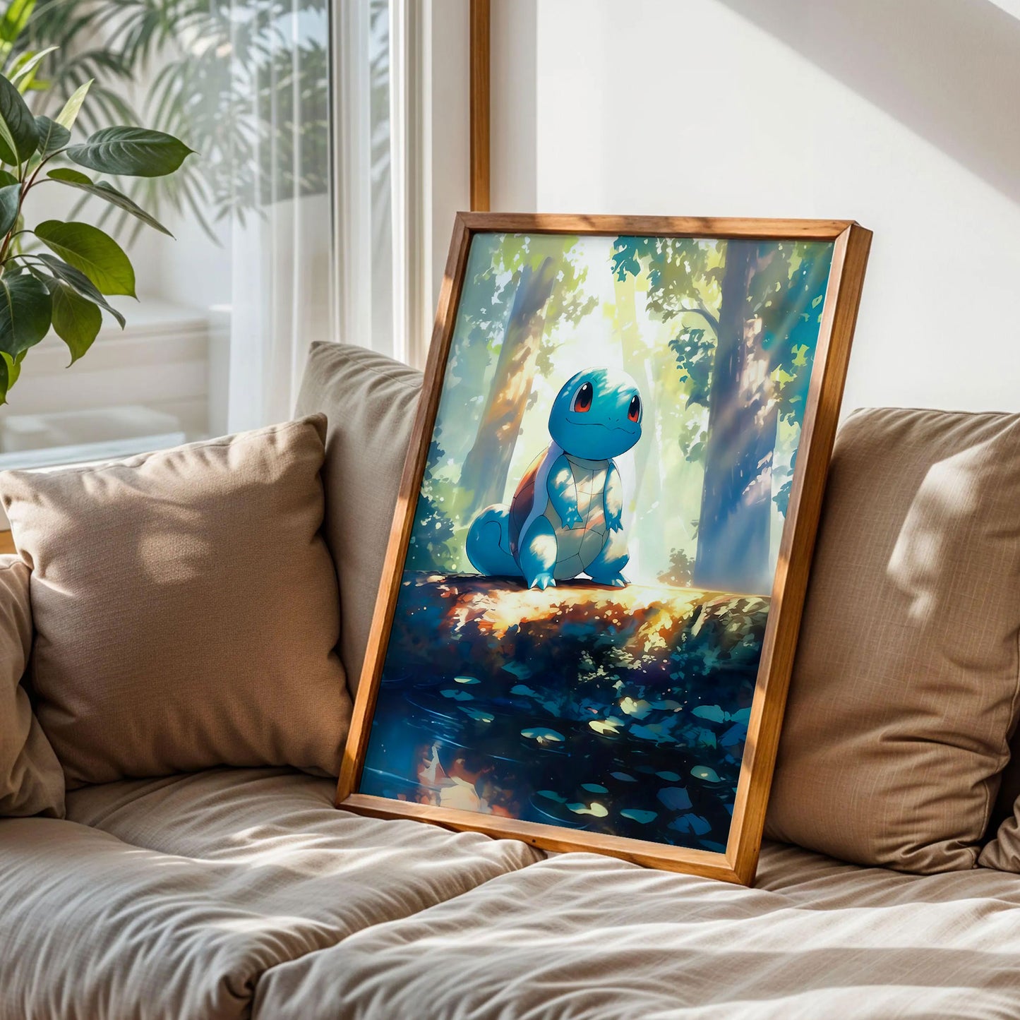 Squirtle Pokemon Gaming Wall Art