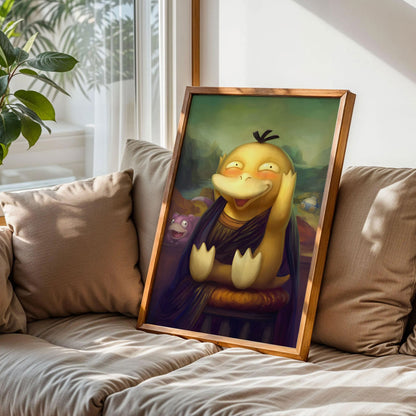 Psyduck Art Painting Poster
