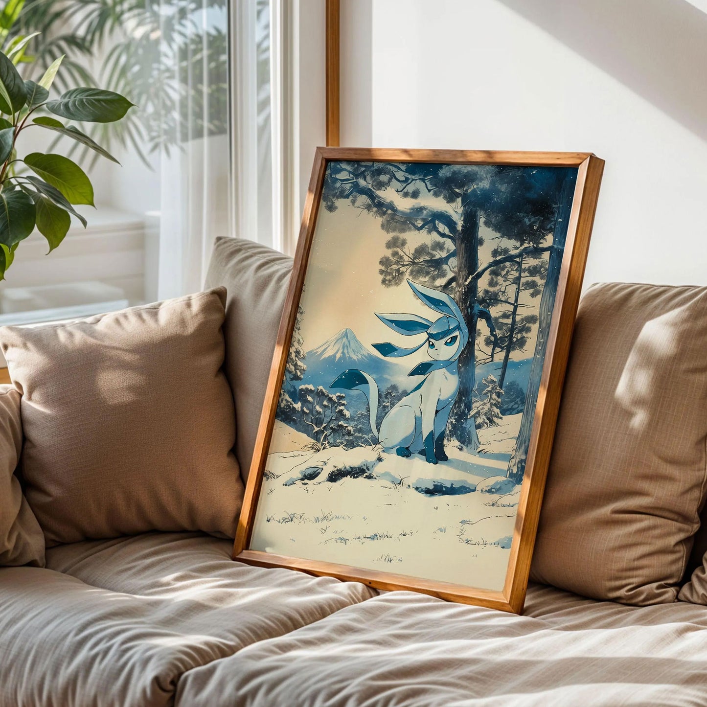 Glaceon Pokemon Poster