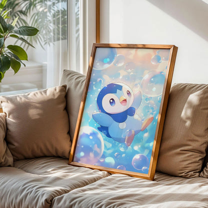 Pokémon Piplup Print Art