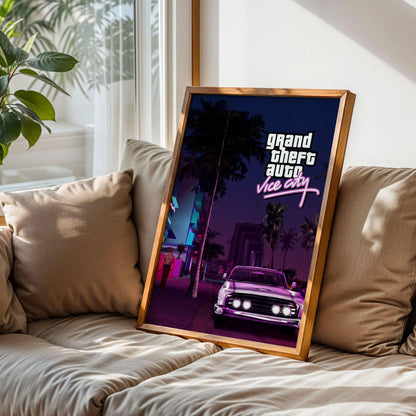 Grand Theft Auto Vice City Poster