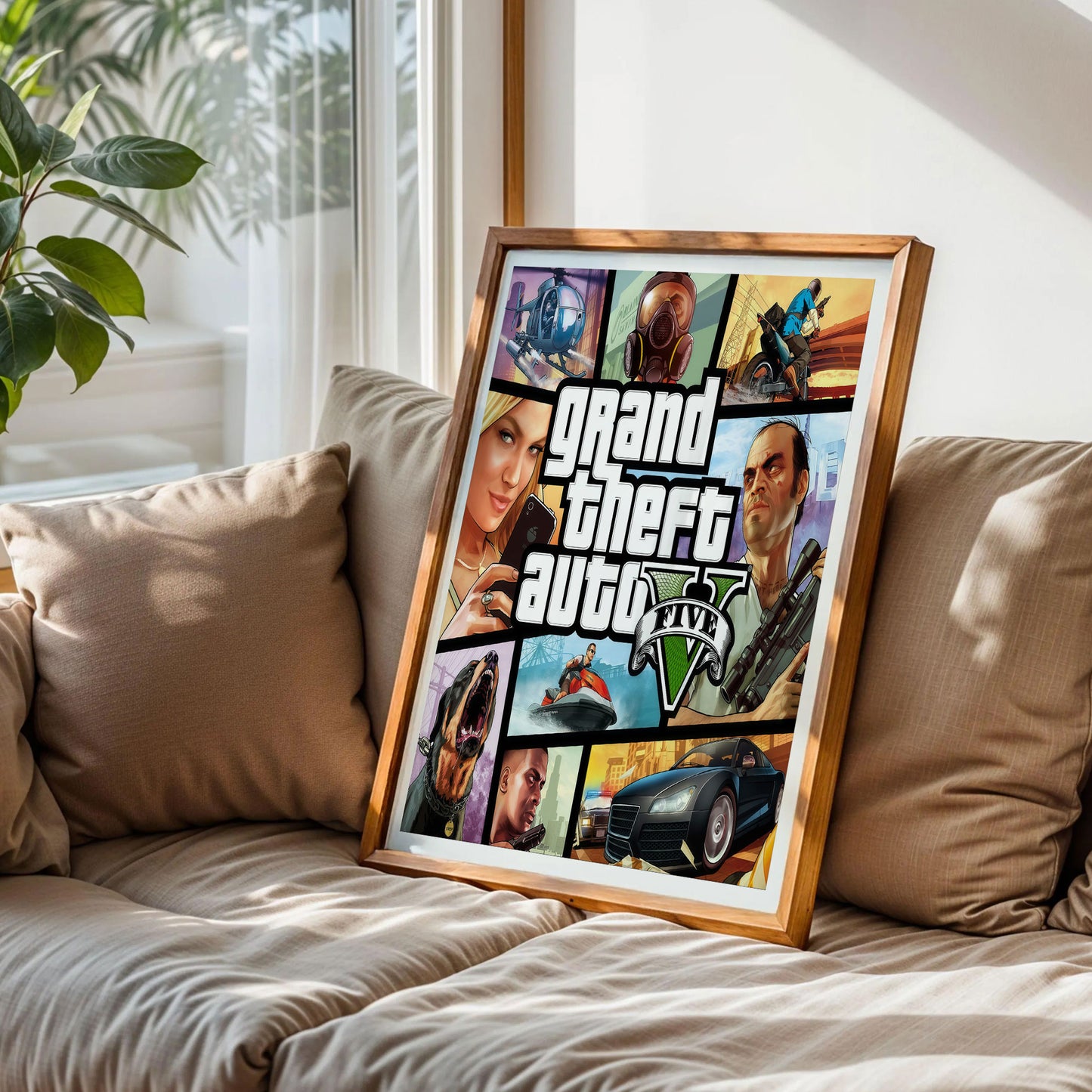 Grand Theft Auto Vice City Print Art