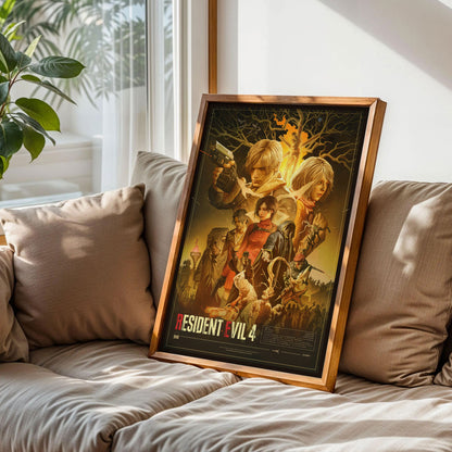 Resident Evil 4 Home Decor Art