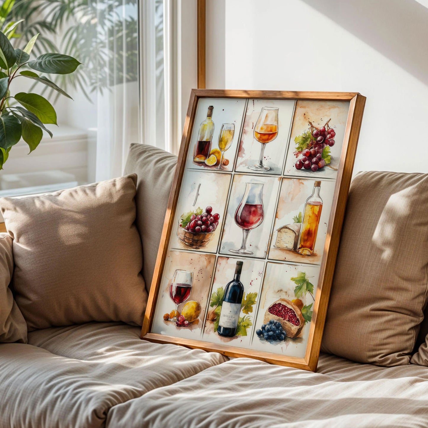Wine Glass Wall Art