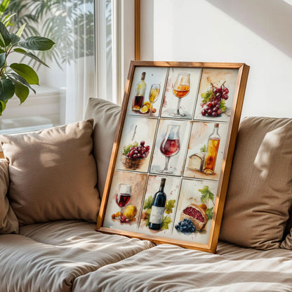 Wine Glass Wall Art