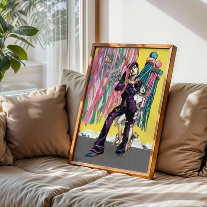 JOJO Bizarre Adventure Exhibition 2018 Poster