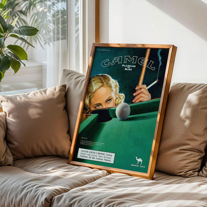 Camel Cigarette Poster