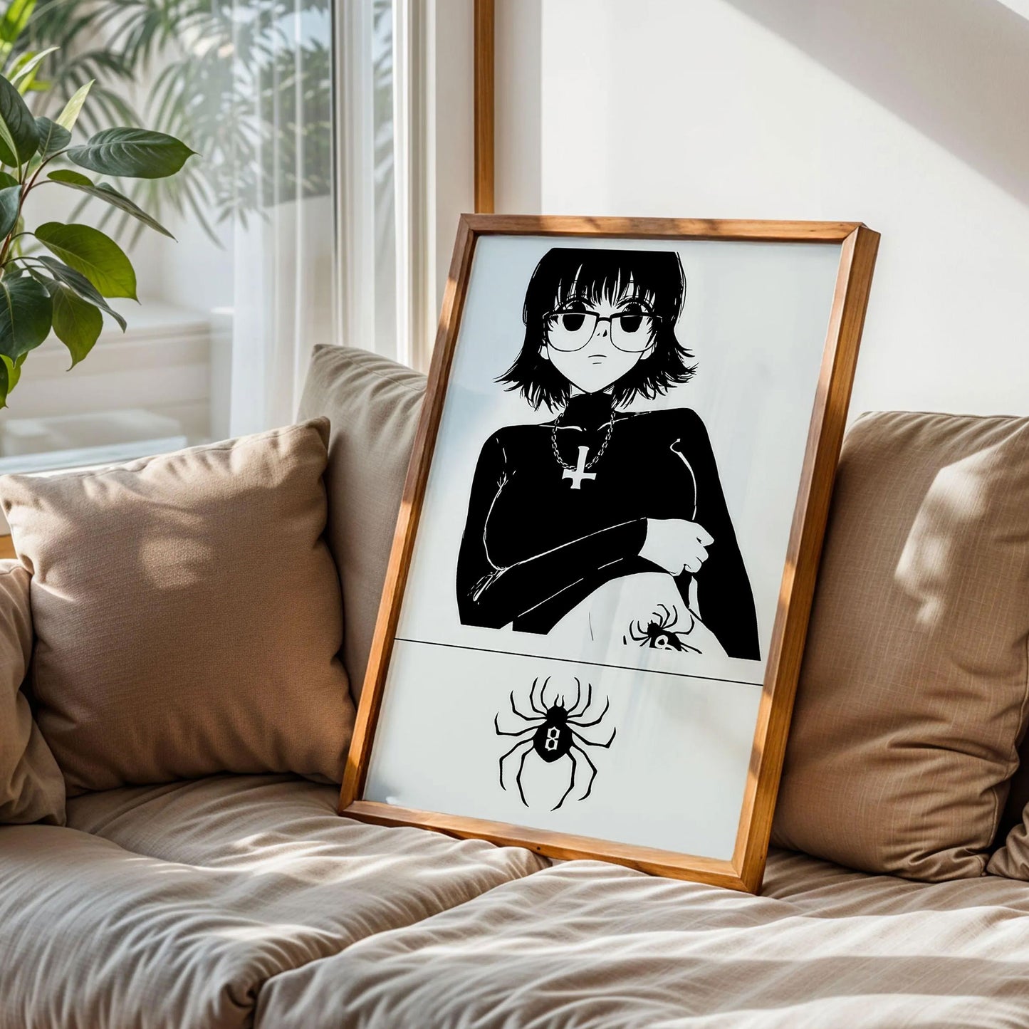 Shizuku Spider Tattoo Hunter x Hunter Poster