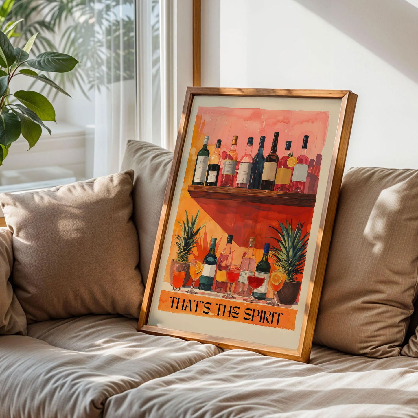 Vintage Liquor Poster