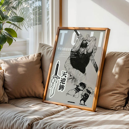 Jujutsu Kaisen Anime Manga Poster