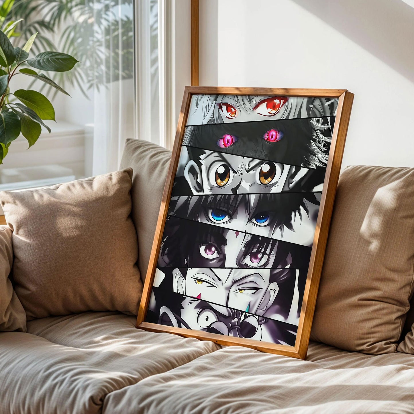 Hunter x Hunter Eyes Wall Art