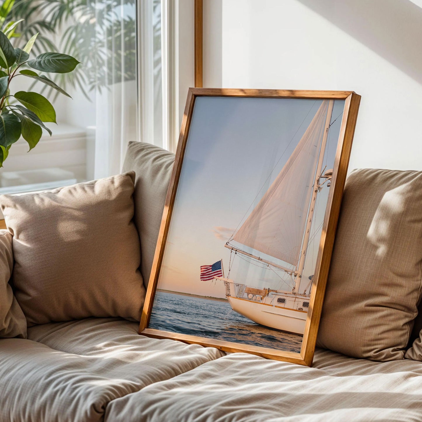 Sailboat Wall Art Print