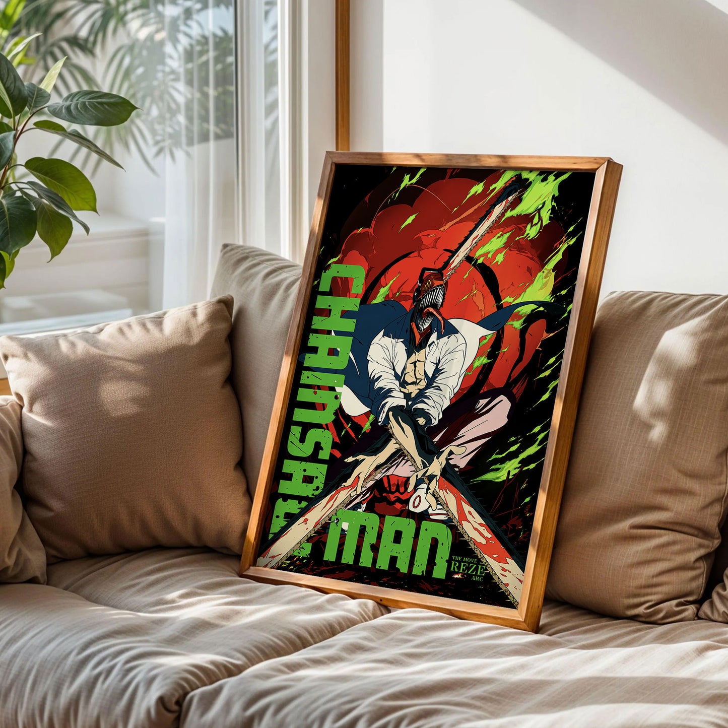 Chainsaw Man Denji Anime Poster