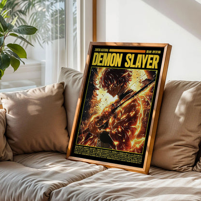 Demon Slayer Zenitsu Agatsuma Poster