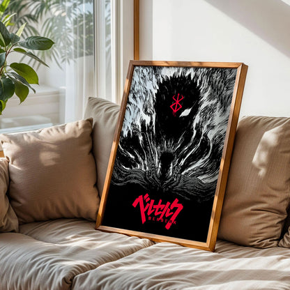 Berserk Manga Panel Poster