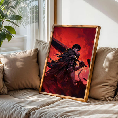 Berserk Guts Poster