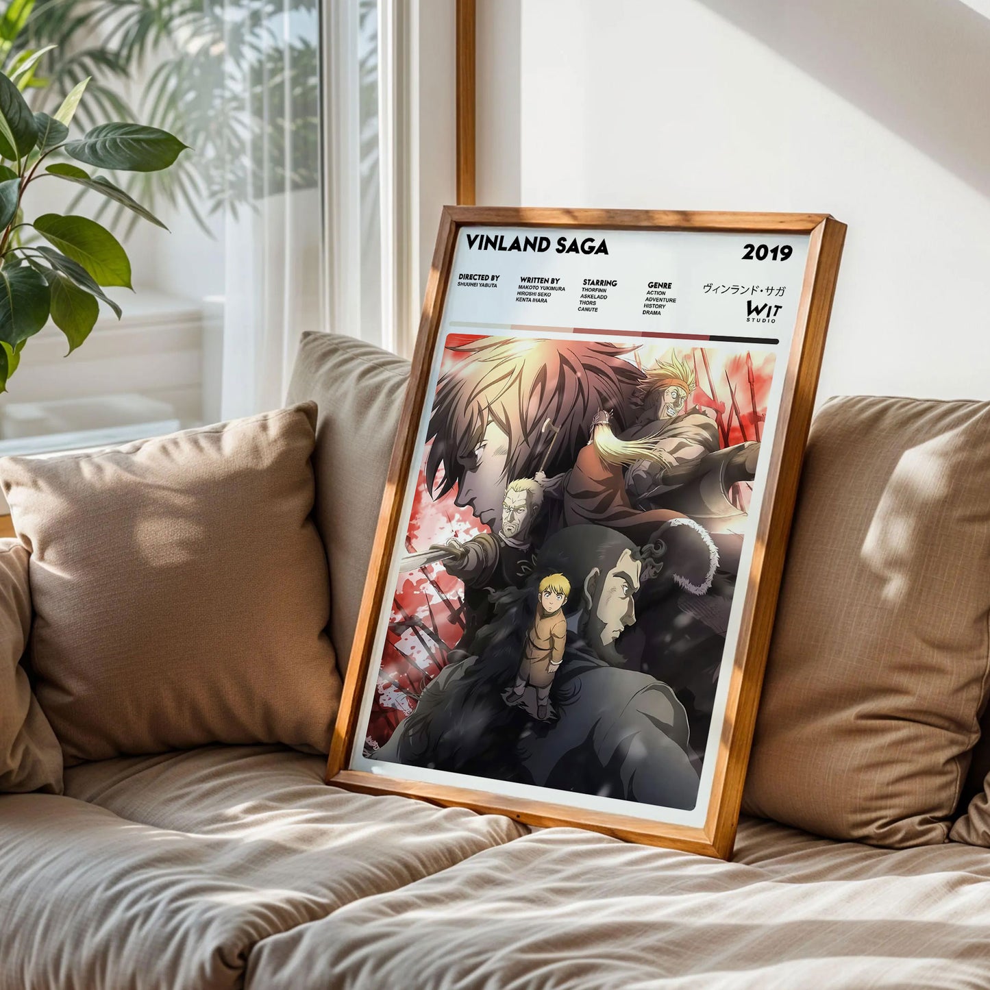 Thorfinn Anime Wall Art