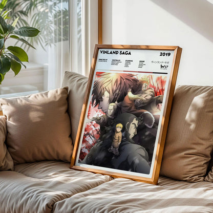 Thorfinn Anime Wall Art