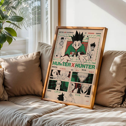 Hunter x Hunter Manga And Anime Poster