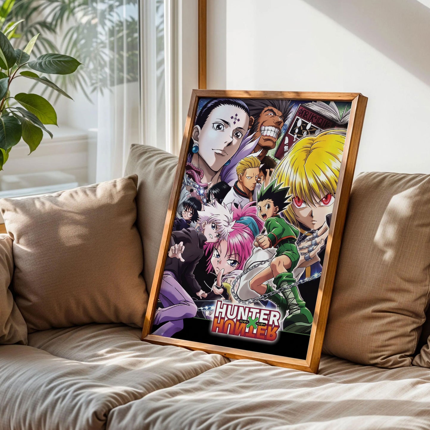 Hunter x Hunter Vintage Manga Poster