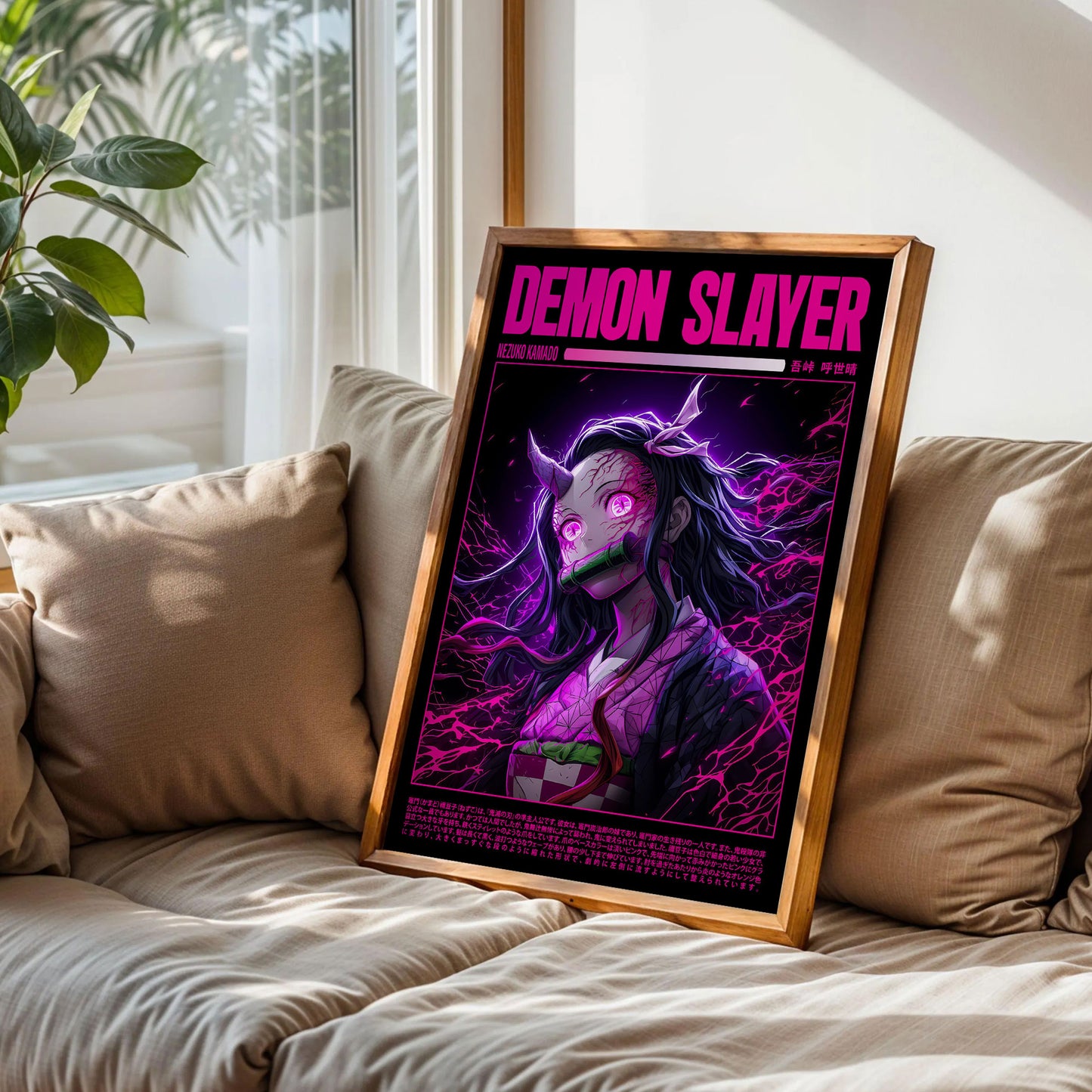 Nezuko Kamado Kimetsu no Yaiba Art
