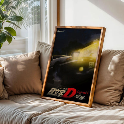 Initial D Toyota AE86 Poster