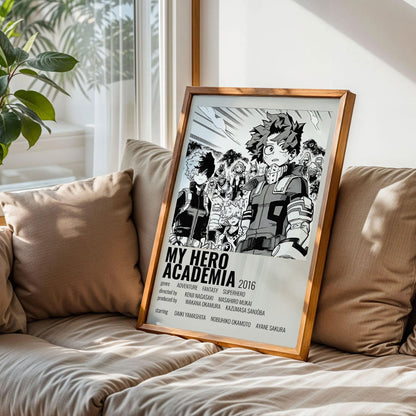 My Hero Academia 2016 Poster