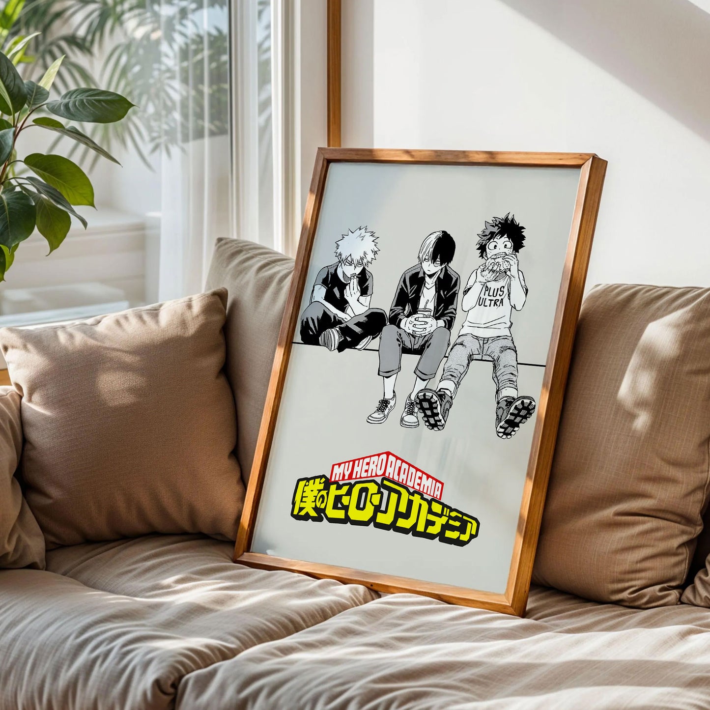 My Hero Academia Deku Bakugo Todoroki Poster