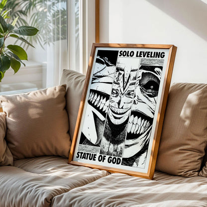 Solo Leveling Sung Jin-Woo Poster