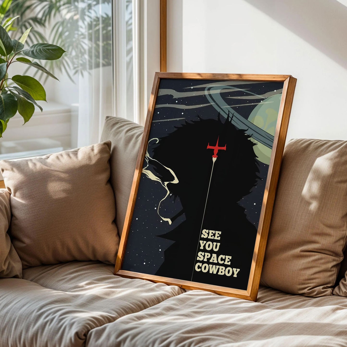 Cowboy Bebop Spike Spiegel Wall Decor