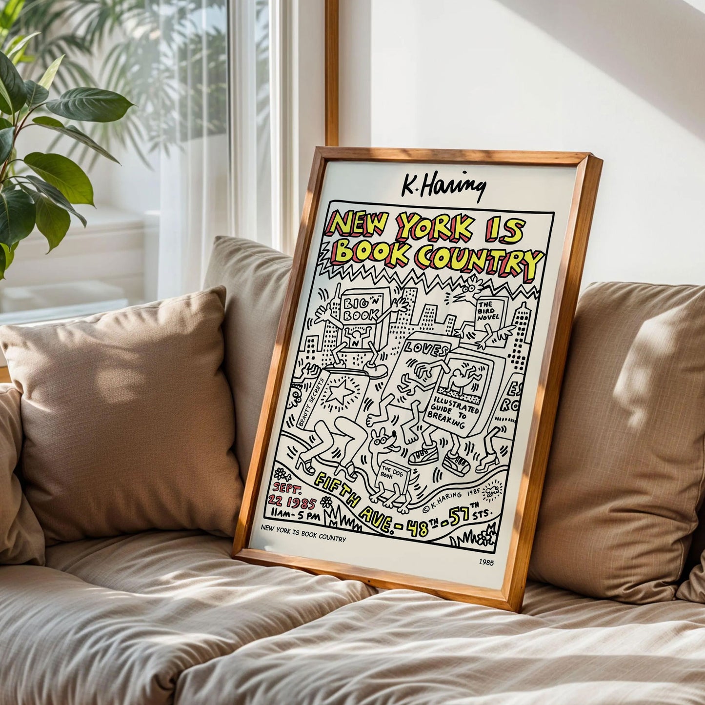 New York Is Book Country Poster