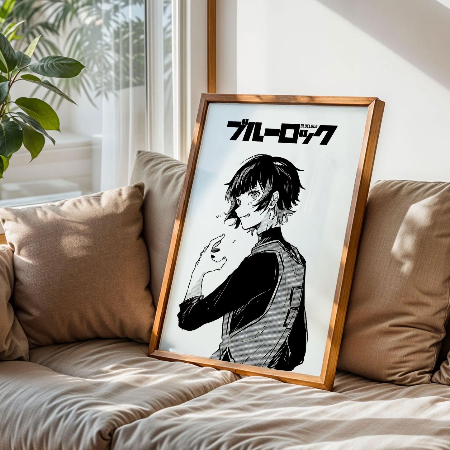 Blue Lock Meguru Bachira Wall Art
