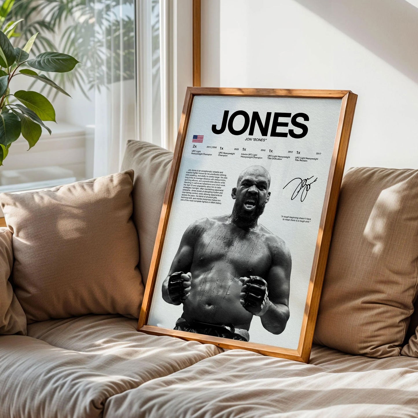 Jon Jones Poster