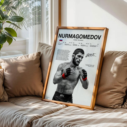 Khabib Nurmagomedov “The Eagle” Poster