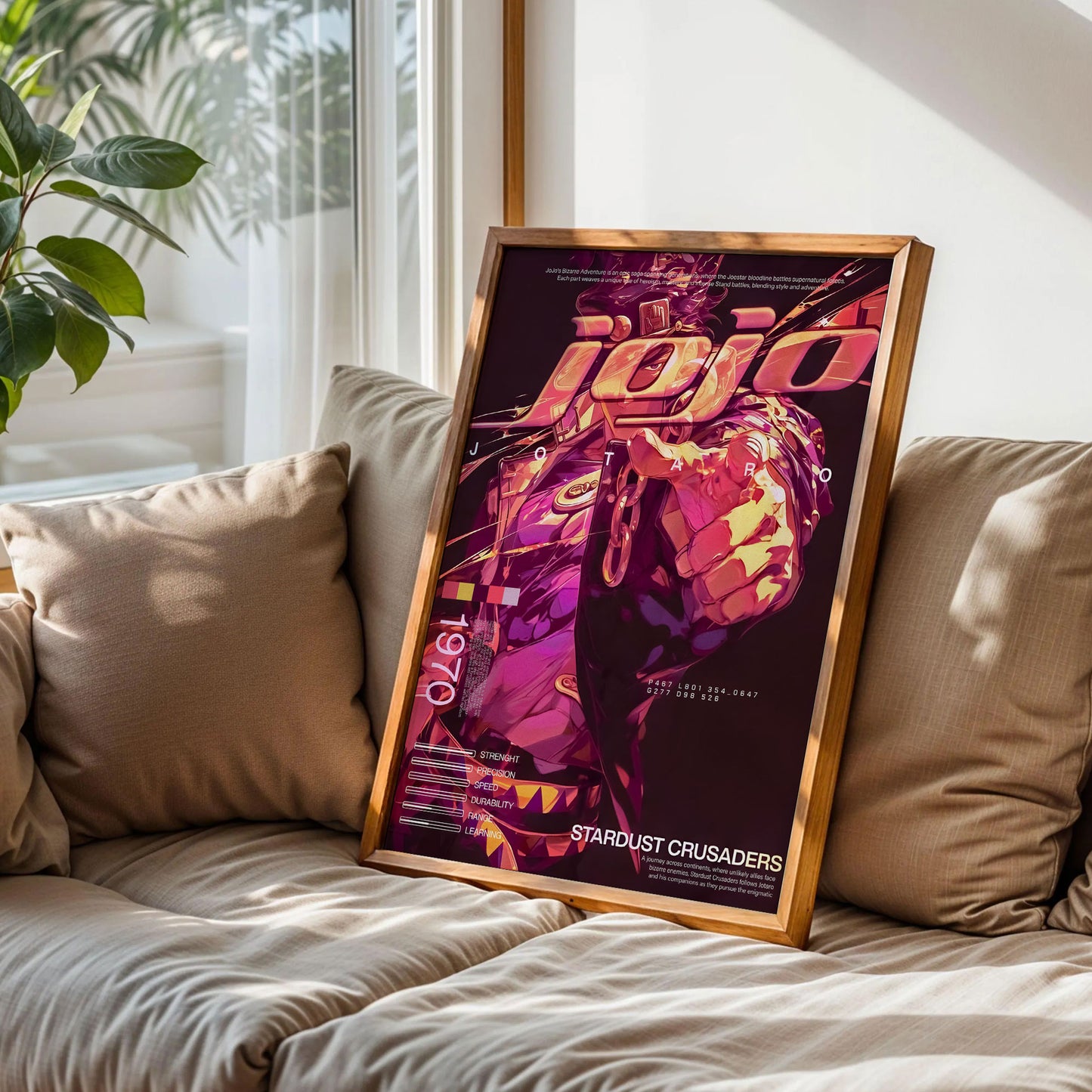 JoJo's Bizarre Adventure Jotaro Kujo Poster