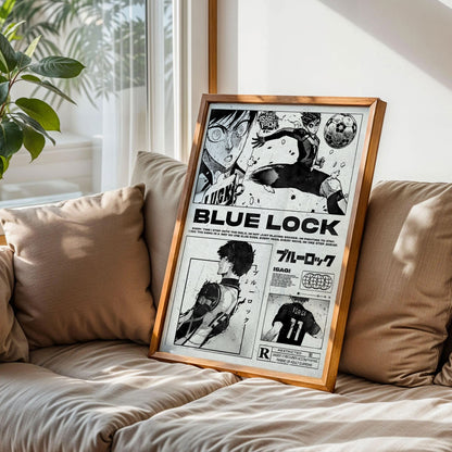 Blue Lock Yoichi Isagi Poster
