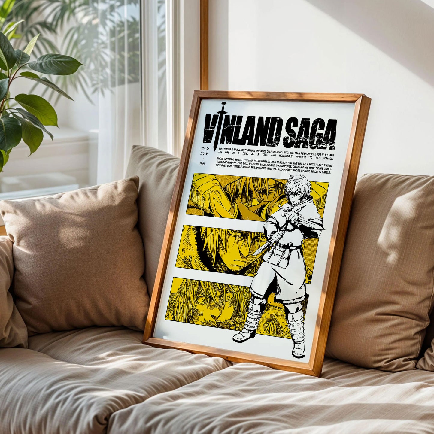 Thorfinn Anime Wall Art