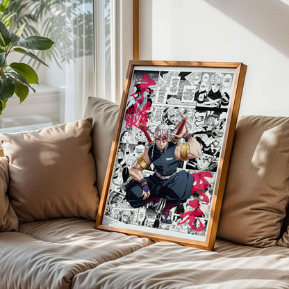 Tengen Uzui Demon Slayer Poster