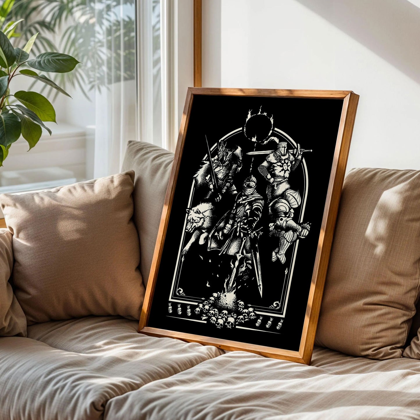 Dark Souls Game Wall Art